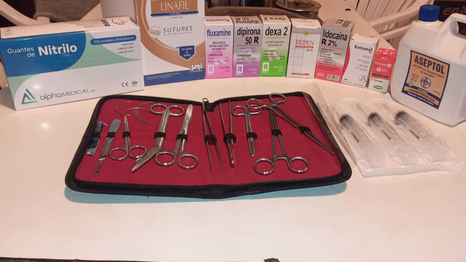 Trabajo veterinario campo litoral oeste Uruguay